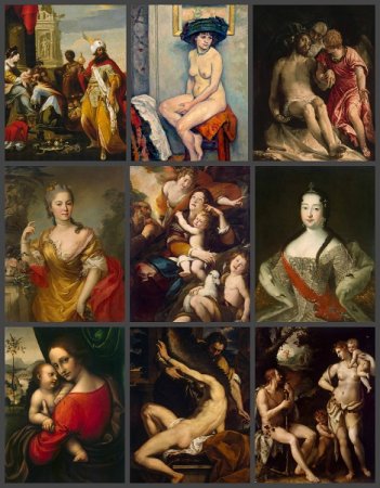 Эрмитаж. Картины из архива 5529 шт.