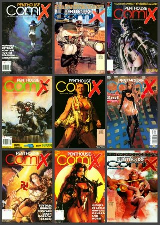 Penthouse Comix 1-33 - Американские комиксы для взрослых