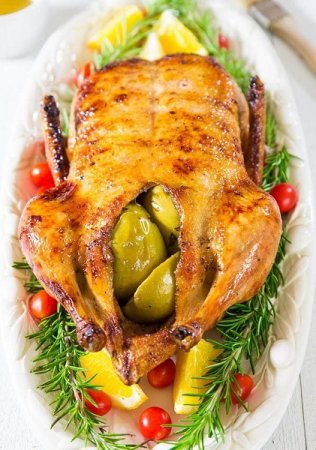 Птица домашняя. Готовим из натуральных продуктов